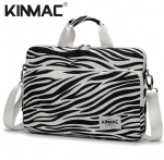 Kinmac Zebra 360° Protective Laptop Sleeve Bag Case with Handle and Detachable Shoulder