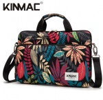 Kinmac Black Maple 360° Protective Laptop Sleeve Bag Case with Handle and Detachable Shoulder