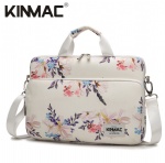 Kinmac Chinese Flowering Crabapple 360° Protective Laptop Sleeve Bag Case with Handle and Detachable Shoulder