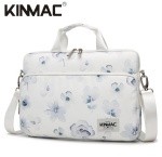 Kinmac Chinese Ink Flower 360° Protective Laptop Sleeve Bag Case with Handle and Detachable Shoulder