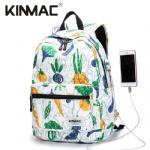 Kinmac Fruits Waterproof  Laptop Backpack Travel School Business Bag