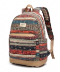 Kinmac New Bohemian Waterproof  Laptop Backpack Travel School Business Bag
