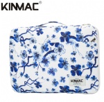 Kinmac Blue Plum Blossom 360° Protective Laptop Sleeve Bag Case