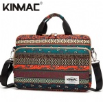 Kinmac New Bohemian Marble 360° Protective Laptop Sleeve Bag Case with Handle and Detachable Shoulder